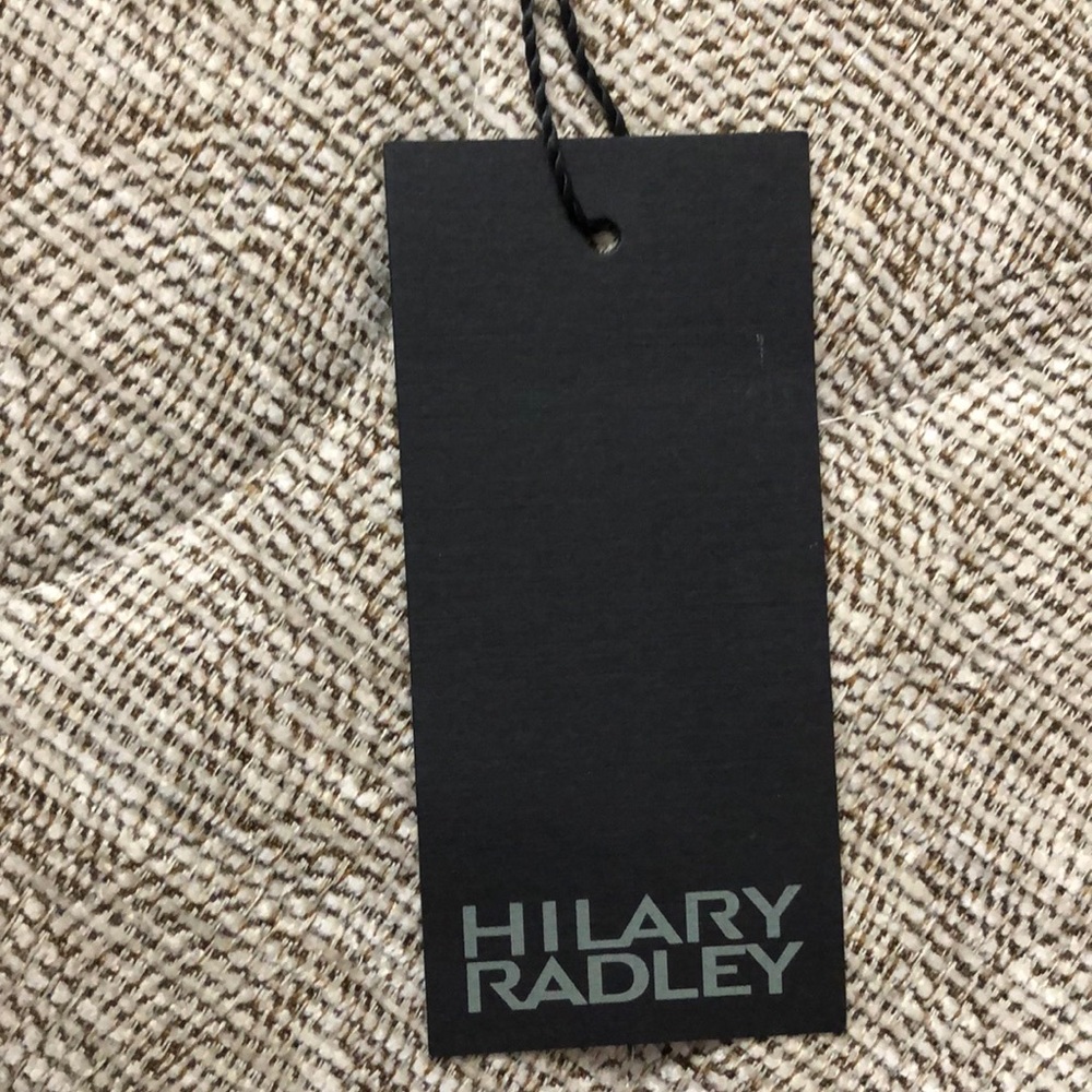 HILARY RADLEY WOOL BLACK COAT 10 - Picture 7 of 9